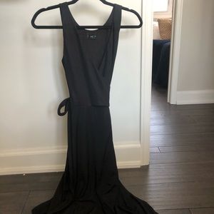 Club Monaco Black Strapless Dress